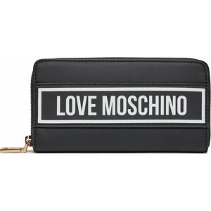 Velká dámská peněženka LOVE MOSCHINO JC5719PP0HKG100A Nero/Bianco