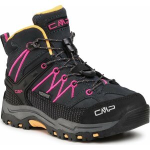 Trekingová obuv CMP Kids Rigel Mid Trekking Shoe Wp 3Q12944 Antracite/Bouganville 54UE