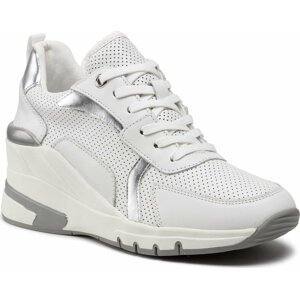 Sneakersy Caprice 9-23722-28 White/Silver 191