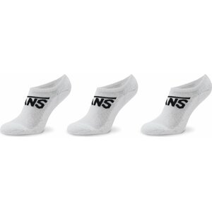 Sada 3 párů dětských nízkých ponožek Vans Uy Classic Kick VN000YBSWHT1 White
