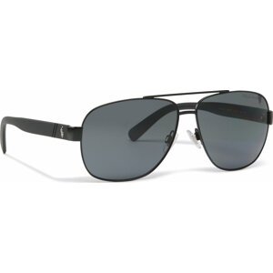 Sluneční brýle Polo Ralph Lauren 0PH3110 Semi-Shiny Black
