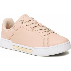 Sneakersy Tommy Hilfiger Court Sneaker Golden Th FW0FW07116 Misty Blush TRY