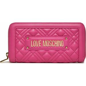 Velká dámská peněženka LOVE MOSCHINO JC5600PP0HLA0604 Fuxia