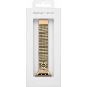 Vyměnitelný řemínek na chytré hodinky Michael Kors MKS8052E Gold
