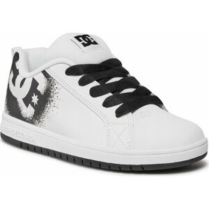 Sneakersy DC Court Graffik ADBS100207 Black/Stencil BST