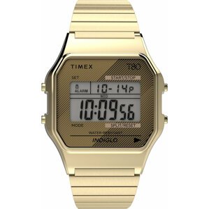 Hodinky Timex T80 TW2R79000 Gold/Gold