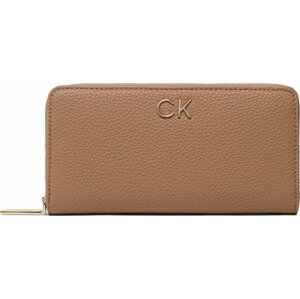 Velká dámská peněženka Calvin Klein Re-Lock Z/A Wallet Lg Pbl K60K610242 GEZ