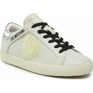 Sneakersy LOVE MOSCHINO JA15402G1GIB312A Off White/Arge