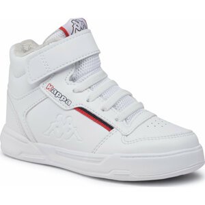 Kotníková obuv Kappa 260827K White/Red 1020