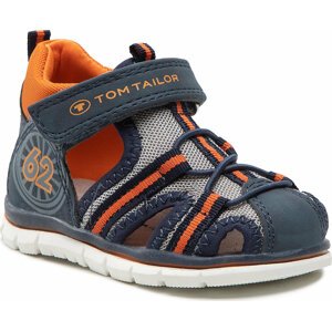 Sandály Tom Tailor 3273202 Navy/Orange