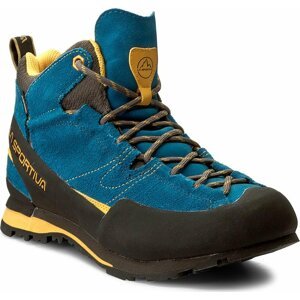 Trekingová obuv La Sportiva Boulder X Mid Gtx GORE-TEX 17EBY Blue/Yellow