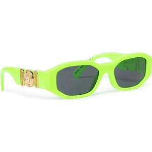 Sluneční brýle Versace 0VK4429U 536987 Fluo Green/Dark Grey