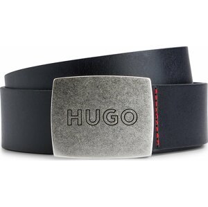 Pánský pásek Hugo 50486668 Black 001