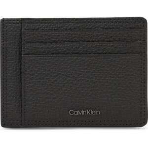 Pouzdro na kreditní karty Calvin Klein Minimalism Id Cardholder K50K510908 Ck Black BAX