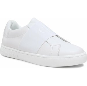 Sneakersy Calvin Klein Jeans Classic Cupsole Elastic YM0YM00571 White YBR