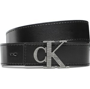 Dámský pásek Calvin Klein Jeans Mono Hardware Leather Belt 30Mm K60K610364 BDS
