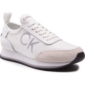 Sneakersy Calvin Klein Low Top Lace Up Neo Mix HM0HM00473 White/Black 0LI