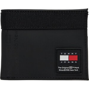 Velká pánská peněženka Tommy Jeans Tjm Daily + Cc Wallet AM0AM12081 Black BDS