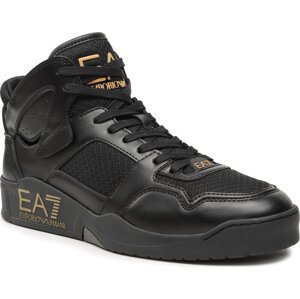 Sneakersy EA7 Emporio Armani X8Z039 XK331 M701 Triple Black+Gold