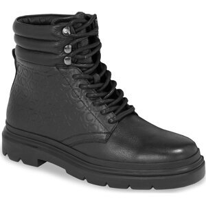 Turistická obuv Calvin Klein Combat Boot Mono HM0HM01211 Ck Black BEH