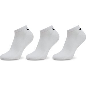 Sada 3 párů dámských nízkých ponožek Vans Classic Low VN000XS8WHT Bílá