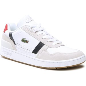 Sneakersy Lacoste T-Clip 0120 2 Sfa 740SFA0043407 Wht/Nvy/Red