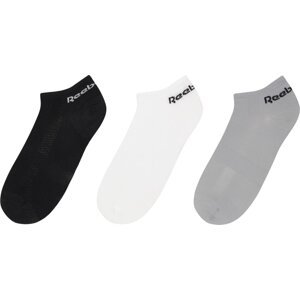 Sada 3 párů nízkých ponožek unisex Reebok Tech Style Tr M 3P H48396 Barevná
