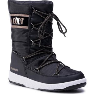 Sněhule Moon Boot Jr G.Quilted Wp 34051400005 D Black/Copper