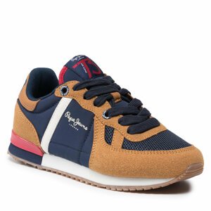 Sneakersy Pepe Jeans Sydney Combi Boy PBS30506 Tobacco 859