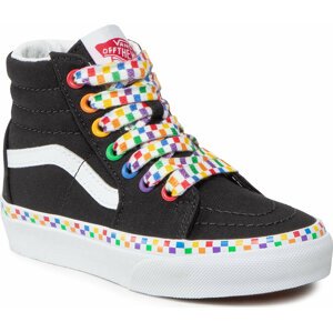 Sneakersy Vans Sk8-Hi VN000D5FAC51 (Rainbow Chkrbrb)Blktrwht