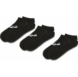 Sada 3 párů nízkých ponožek unisex Asics 3PPK Ped Sock 155206 Black 0900