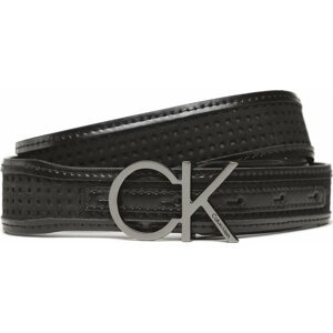 Dámský pásek Calvin Klein Re-Lock Insert 3 Cm Perf Belt K60K610497 BAX