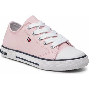 Plátěnky Tommy Hilfiger Low Cut Lace-Up Sneaker T3A4-32117-0890 M Pink 302