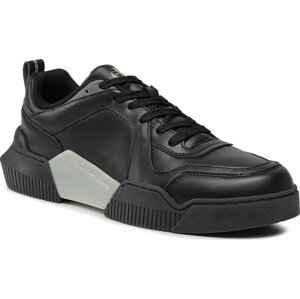 Sneakersy Calvin Klein Jeans Chunky Cup 2.0 Low Lth Lum YM0YM00876 Black/Luminescent 00X