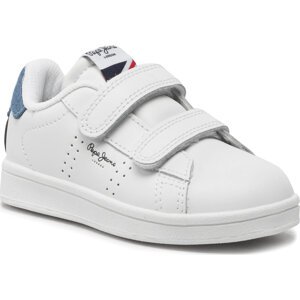 Sneakersy Pepe Jeans Player Basic Bk PBS30557 White 800