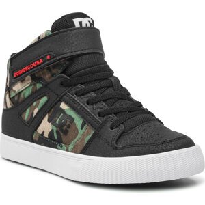 Sneakersy DC Pure High-Top Ev ADBS300324 Black Camo(BLO)
