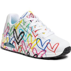 Sneakersy Skechers Uno Spread The Love 55507/WMLT White/Multi