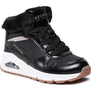 Sneakersy Skechers Uno Cozy On Air 310518L/BKRG Black/Rose Gold