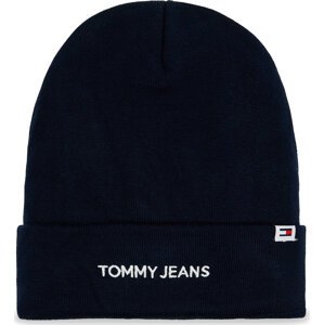 Čepice Tommy Jeans Linear Logo AM0AM12025 Dark Night Navy C1G