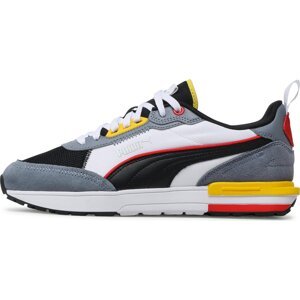Sneakersy Puma R22 383462 20 Gray/Black/White/Pele Yellow