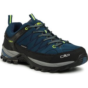 Trekingová obuv CMP Rigel Low Trekking Shoes Wp 3Q13247 Blue Ink/Yellow Fluo 08MF