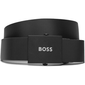 Pánský pásek Boss Icon-R Sr35 50513076 Black 001