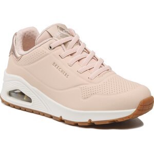Sneakersy Skechers Uno Shimmer Away 155196/NAT Natural
