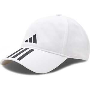 Kšiltovka adidas 3-Stripes AEROREADY Running Training Baseball Cap HT2043 White/Black/Black