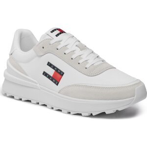 Sneakersy Tommy Jeans Tjm Technical Runner EM0EM01265 White YBR