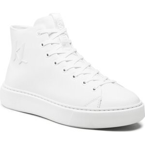 Sneakersy KARL LAGERFELD KL52265 White Lthr