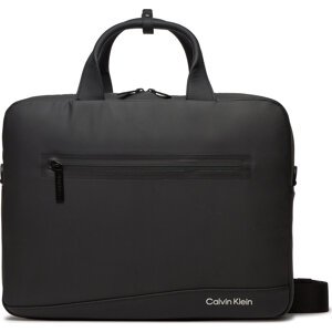 Brašna na notebook Calvin Klein Rubberized Conv Laptop Bag K50K511712 Ck Black BEH