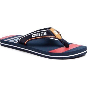 Žabky Big Star Shoes FF174459 Navy