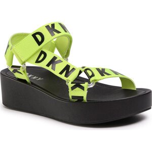 Sandály DKNY Ayli K1083353 Neon Grn
