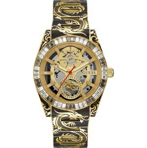Hodinky Guess Year Of The Dragon GW0649G1 BLACK/GOLD
